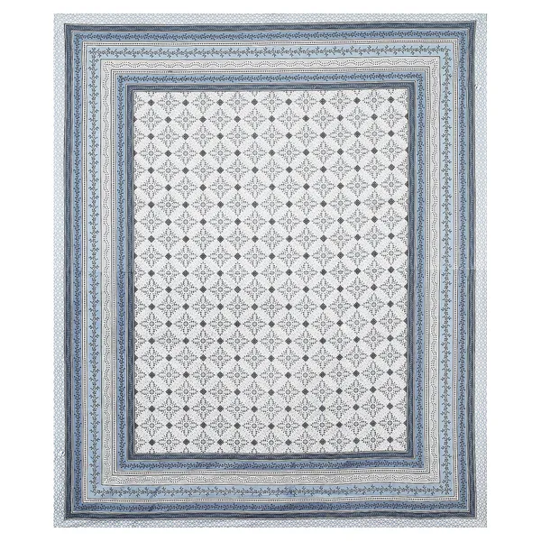 Blue_Sapphire_Cotton_Sapphire_Elegance_Double_Bedsheet_With_Pillow_Cover_90_X_108_Cm